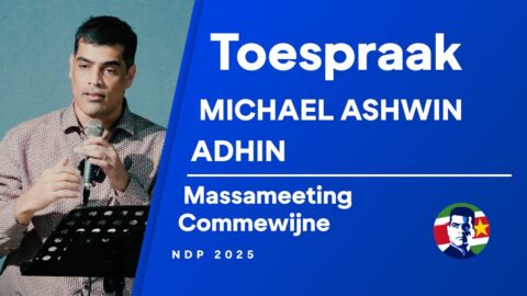 TOESPRAAK | NDP Massameeting Commewijne 11-05-2025