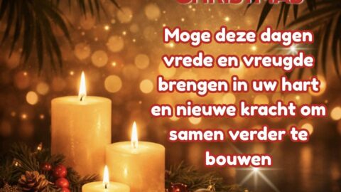 Fijne Kerstdagen, lobi wan.