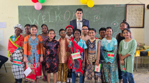 In het kader van Nationale Voorleesdag heb ik met veel plezier voorgelezen aan de leerlingen van O.S. Kuldipsinghproject.